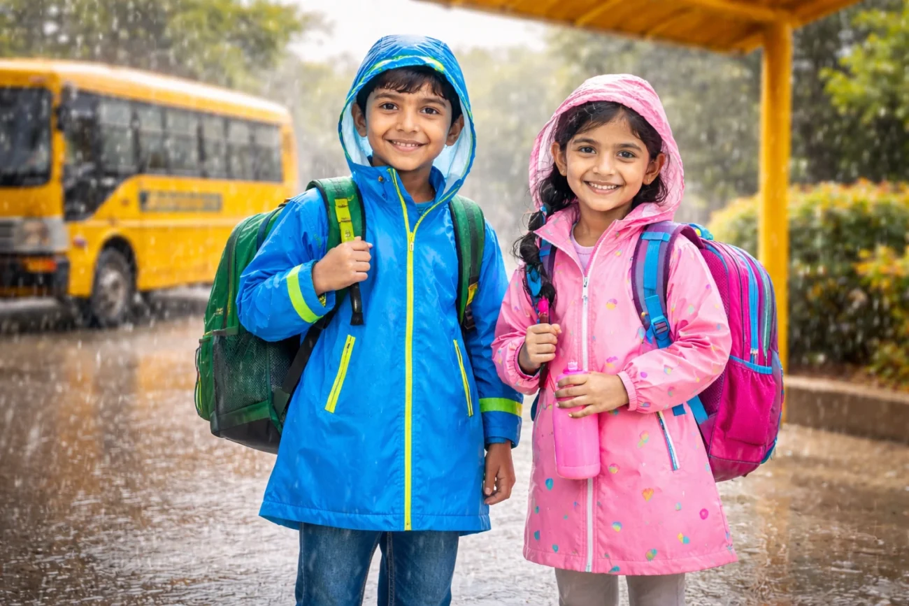 A Parent's Guide to Buying the Best Raincoat for School Kids in India