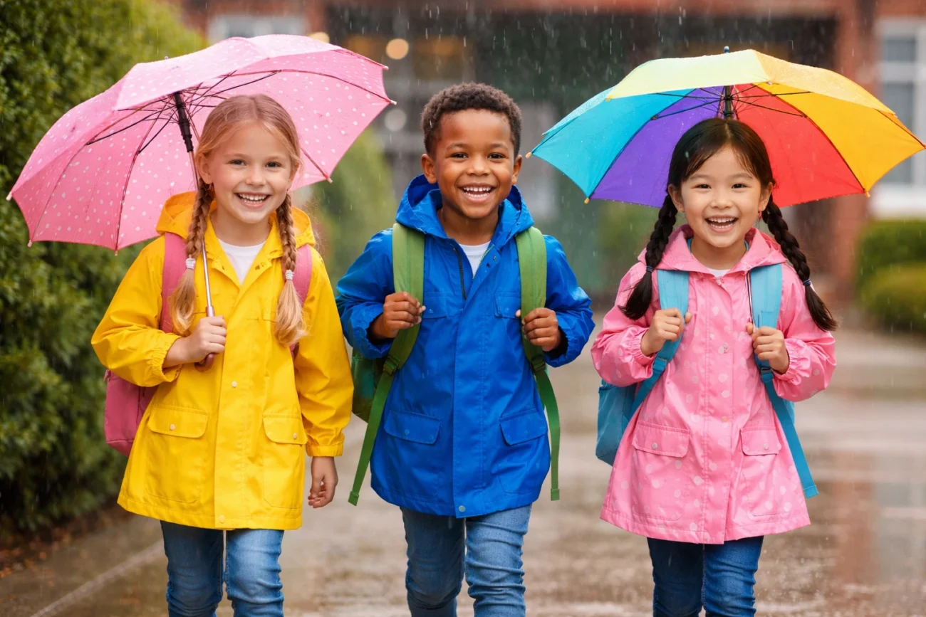 Best Kids Raincoats for School: Comfortable & Durable Options